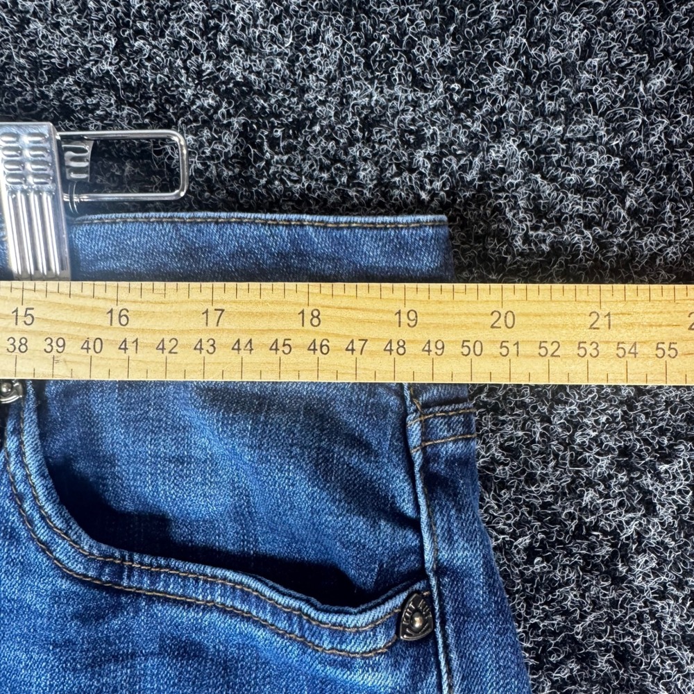 KUT from the Kloth Womens 16W Medium Wash Straight Leg Stretch Denim Jeans Blue - Picture 5 of 7